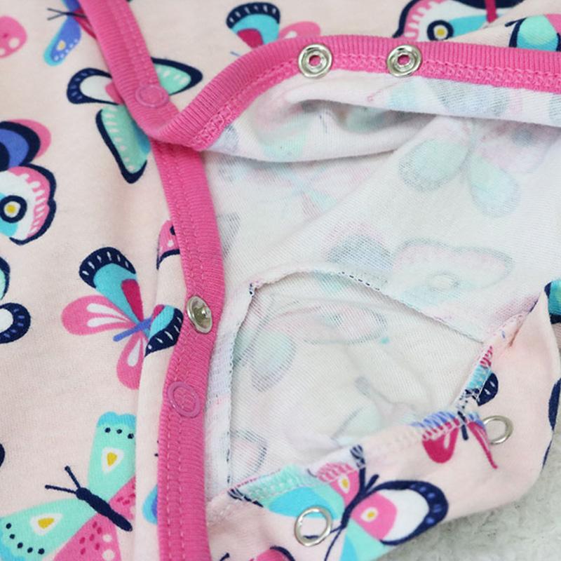 Salopete cu mânecă lungă pentru băieți și fete Costume pentru bebeluși din bumbac pur Haine de vară și toamnă Îmbrăcăminte nou-născuți stil nou