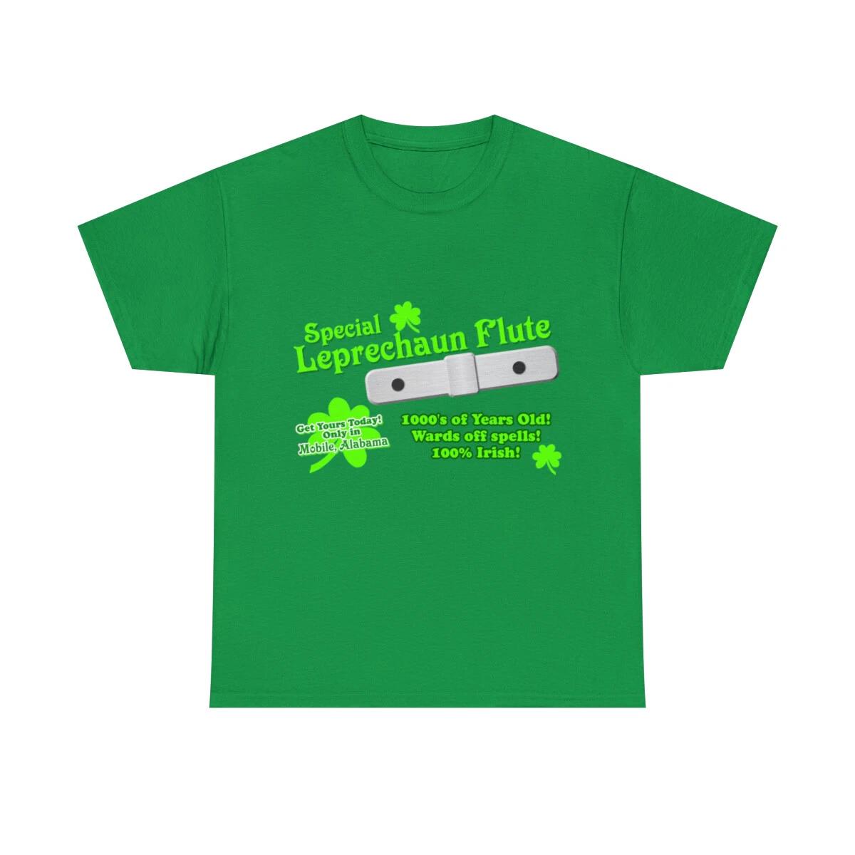 Special Leprechaun Flute St. Patrick s Day Graphic Tee Shirt S