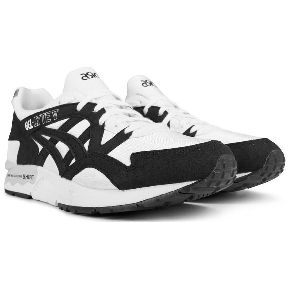 Comme Des Garçons SHIRT X ASICS Gel Lyte 5 White Men Sneakers Black 1201A736-100