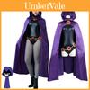 Fantástico Traje de Anime Titã Adolescente Raven Para Cosplay e Festas Temáticas