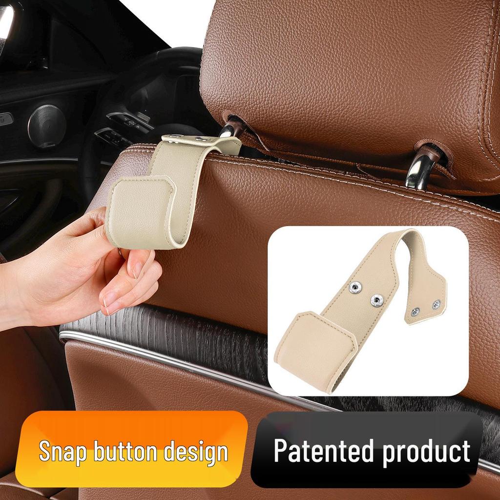 Car Seat Backrest Hook for Small Item Storage