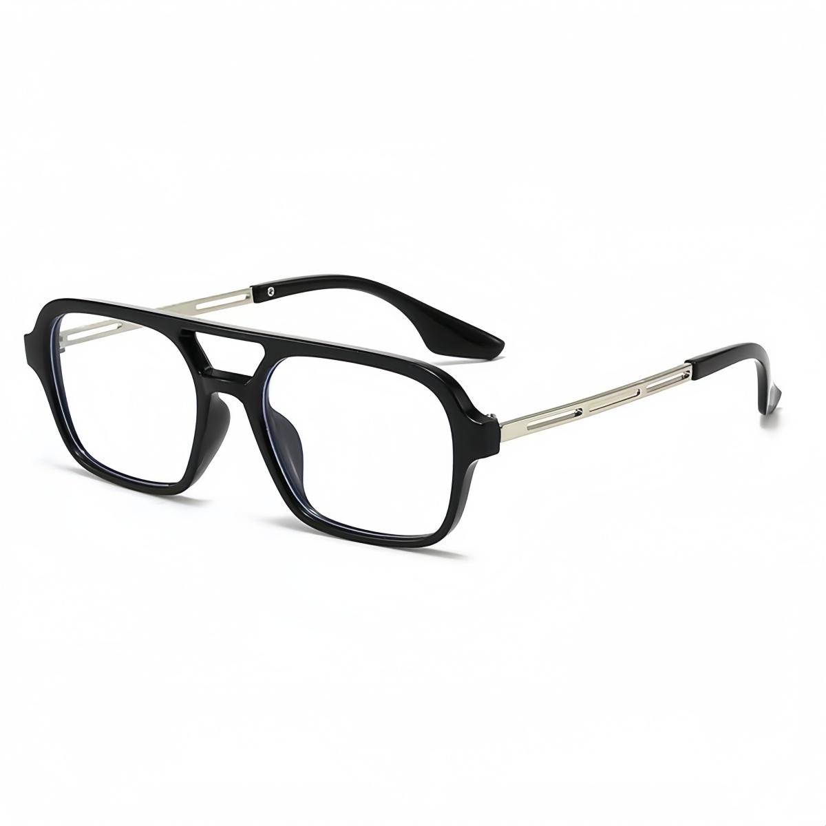 

1pc European and American style retro men s and women s fashionable anti blue light glasses frame trendy and fashionable for wat