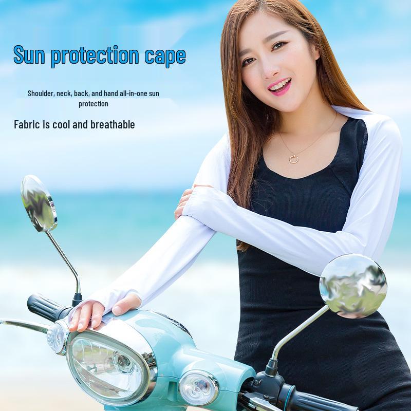 Women's Ice Silk UV Protection Shawl & Sleeves