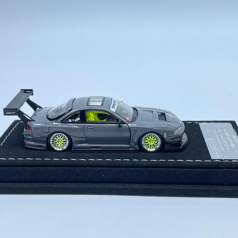 AAYO1 Mortal 1/64 S14 GT-SPEC V1 V2 GTR ER34 URAS 2026 HEC Alloy Car Static Diecast Vehicles Collection Model Car Toy