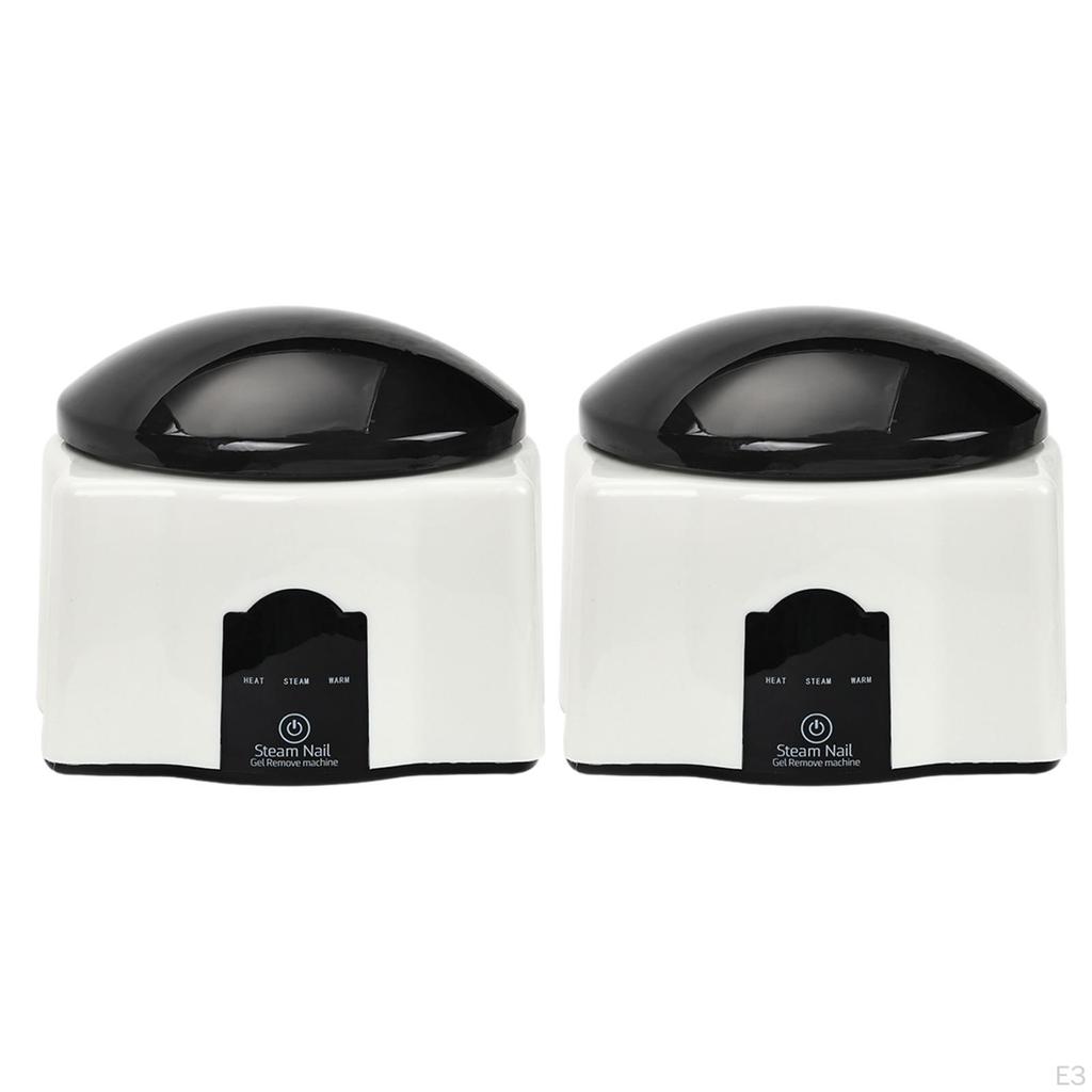 Steam Nail Polish Remover Machine Electric 36W for Beauty Salon Home Use EUR