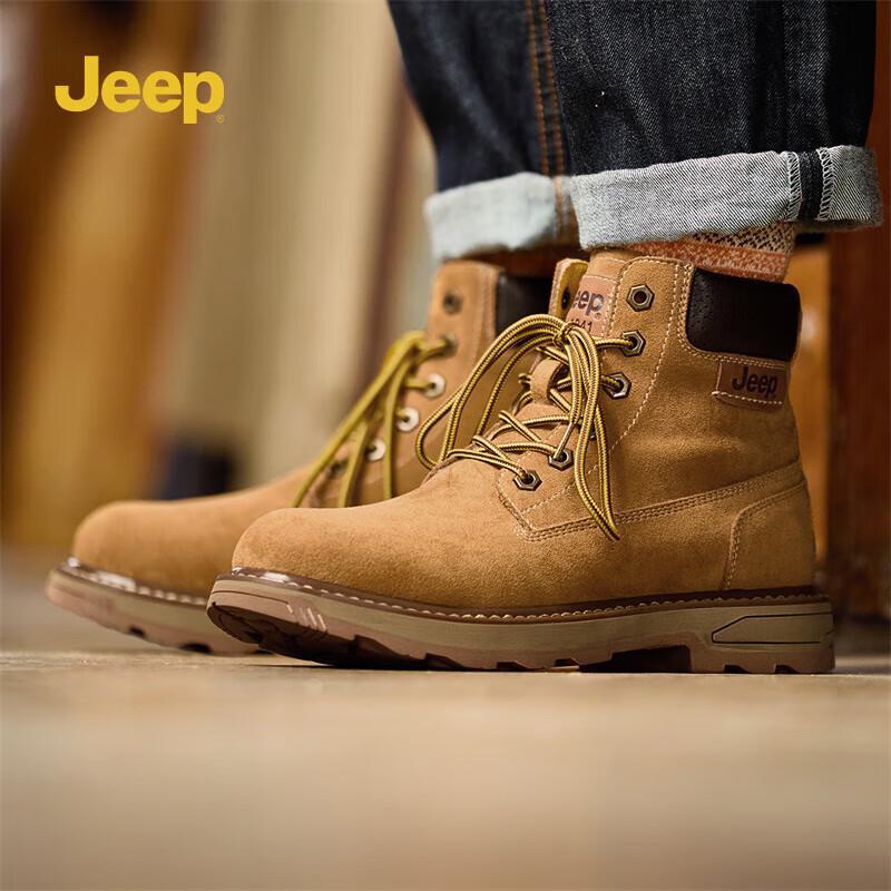 Jeep Men s Classic High-Top Martin Boots 41