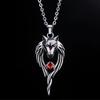 Fashion Simple Wolf Head Totem Necklace Pendant Fashion Creative Trend Bully Retro Street Party Niche Popular PendantAccessories