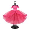Elegant 1/6 Doll Dress Formal Ball Gown Outfit Soft Fabric For Ball Jointed Doll Fashion Dolls Dressingup Clothes