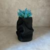 Irregular Art Vase Hydroponic Vase Desktop Ornament Plastic Flower Pot Home Garden Decoration