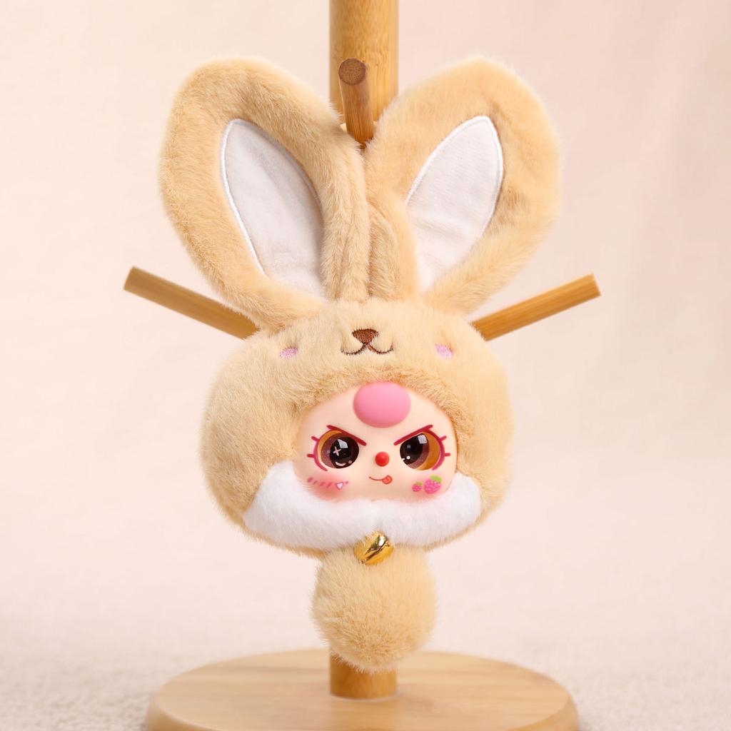 Niedliche Vinylpuppe Plüschtier Baby drei Jahre alt verwandelte sich in Tierpuppe Puppe Großhandel Geburtstagsgeschenk Mädchen