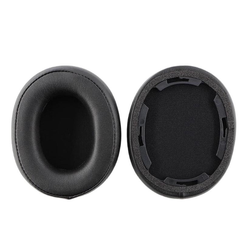 

Breathable Foam Ear Cushions Long Last Durability For ATHSR50 SR50BT Headphones Sweat Resistant Design Acoustics Seal чёрный