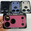 3/2/1 Pcs Frosted Metal Glass Protective Dark Cherry Blue For iPhone 18 Pro Max 18 Pro Camera Lens Protector Easy Installation 4