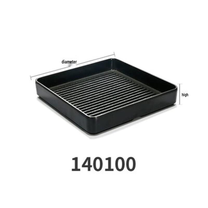 Durable Melamine Square Dinner Plate