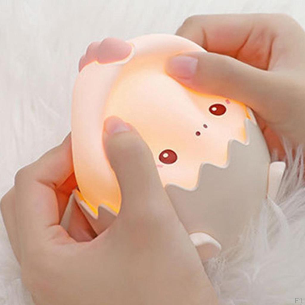 Light For Kids Toddlers Baby Silicone Nightlight Lamp Changing Animal Bedroom Decor