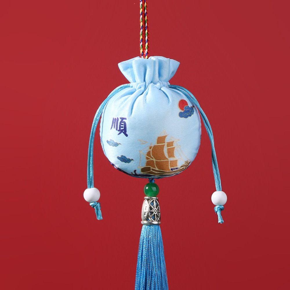 Hanging Neck Women Sachet Tassel Chinese Style Sachet Retro Jewelry Packaging  Girl