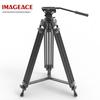 IMAGEACE H1 Hydraulic Damping Camera Tripod for Live Broadcasts