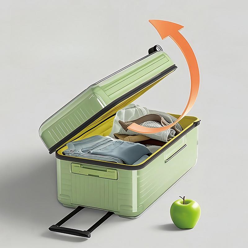 Transparent Waterproof PVC Luggage Protector for Trolley Suitcases - Wear-Resistant and Dust-Proof