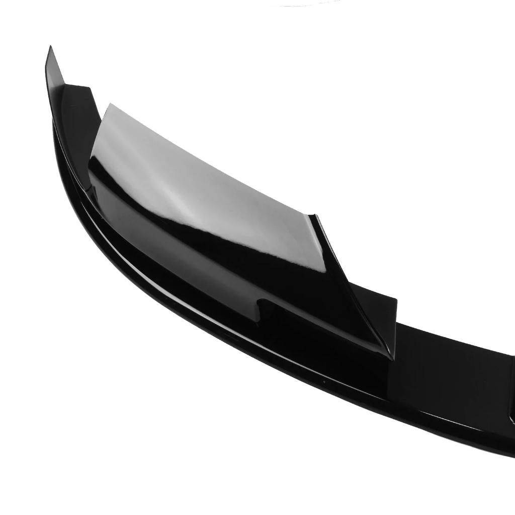 For BMW F10 M5 2012-2016 Carbon Look Glossy Black Front Bumper Lip Spoiler Splitter Lower Air Vent Corner Side Splitter Cover