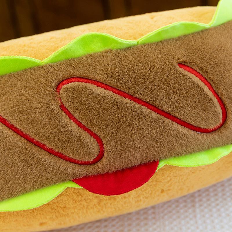 50CM Cartoon  Dog Style Capybara Cute Capibara Anime Fluffty Toy Plush Doll Home Decor Desktop Ornament Kids Birthday Gift