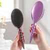 Boar Bristles Hair Brush with Ergonomic Handle Anti-static Scalp Massage Air Cushion Comb Men Women Portable Hair Styling Detangling Brush
