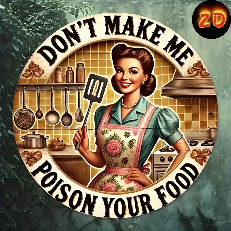 

Retro Metal Tin Sign Kitchen Bar Coffee Shop Wall Art Home Decor