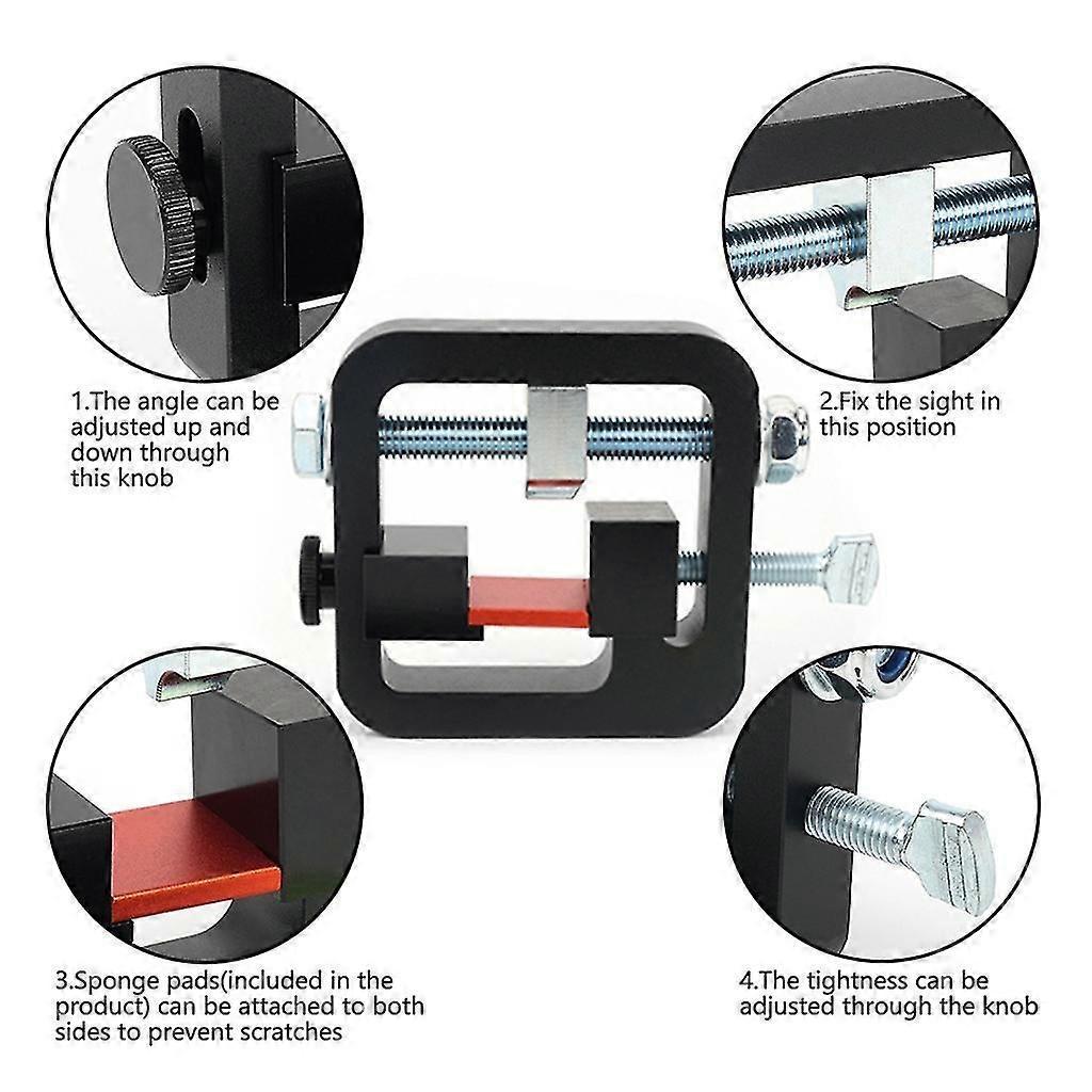 Sight Pusher Tool for 1911 Sight Beads Disassembly Tool with Tapered Slider