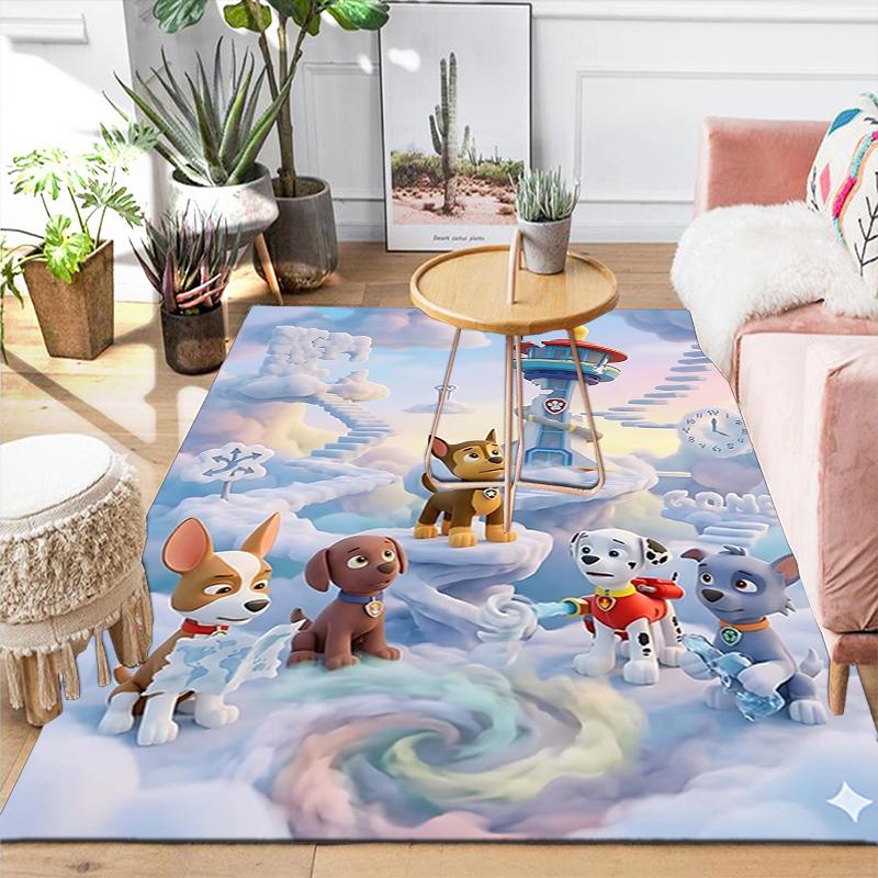 1Pc Christmas Night Rug Office Carpet Indoor Outdoor Doormat Nonslip Soft And Comfortable Living Room Christmas Halloween Gift D91859