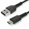 Startech-USB A To USB C Cable Startech RUSB2AC1MB Black