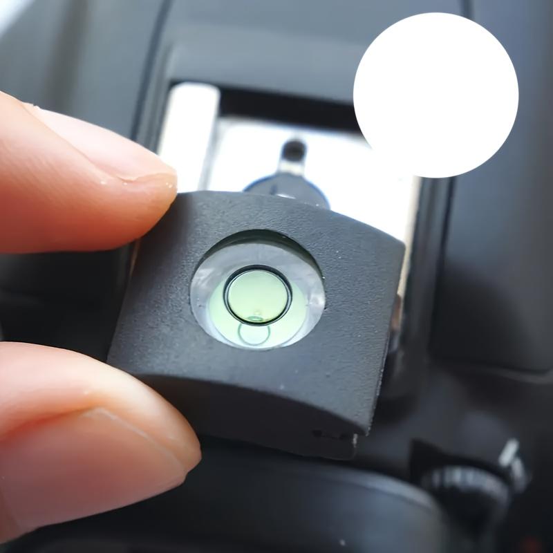 2pcs Camera Level Hot Shoe, Level Hot Shoe Cover, Flash Bubble Level, Protector, Compatible with Sony A6000 Nikon D5 D200 D300 D500 D810 D610