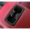 Car Rear Seat Water Cup Holder Cover Trim For Lexus NX 250 350 350H 450H - 2024 2025 Carbon Fiber Interior Accessories