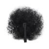 2 PIECES Afro Puffs Natural Black Hair Bun For Kids Curly Chignon Hairpiece Natural Soft ,Clip On Hair Durable For Repeated Use