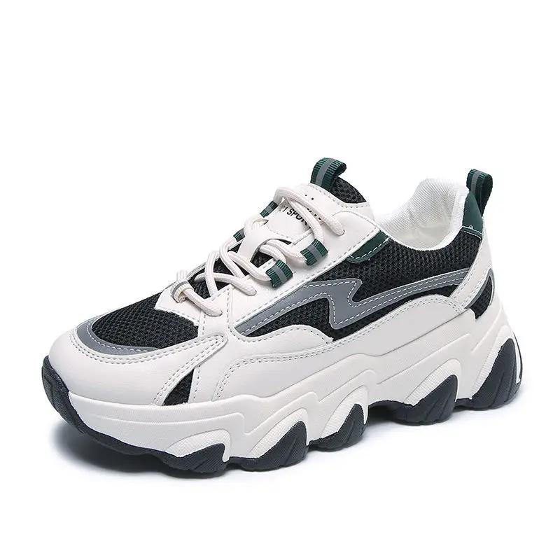 Spring Autumn Woman Footwear Mesh Breathable High Quality Dad Shoes for Women Aesthetic Comfortable and Elegant Casual Sneakers