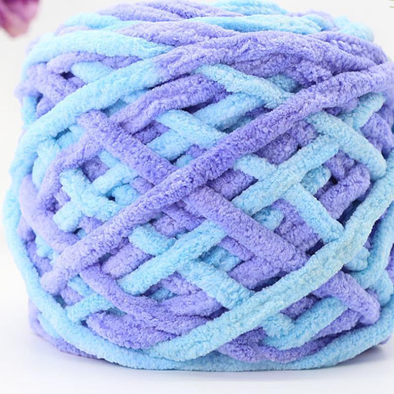 100g/Ball Super Soft Acrylic Cotton And Polyester Blend Cotton Yarn DIY Wool Yarn For Hand Knitting Scarf Thick Line Long Yarn