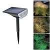 High-Power Solar 9-LED Waterproof Lawn & Garden Spotlight