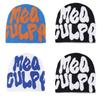Colorful Mea Culpa Beanies Knit Cap Keep Cozy And Fashion-forward