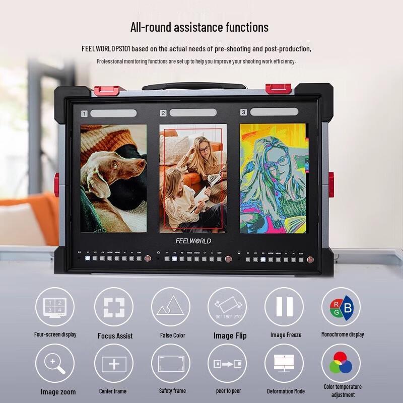 Fuvide PS101 10-inch 4K HDMI High-Brightness Field Monitor