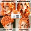 13 Kleuren Haarkleur Wax 50g SEVICH DIY Haar Geverfde Modder Gemakkelijk Uitwasbare Verf voor Wenkbrauw Baard Kleuring Tijdelijke Haarkleur Crème