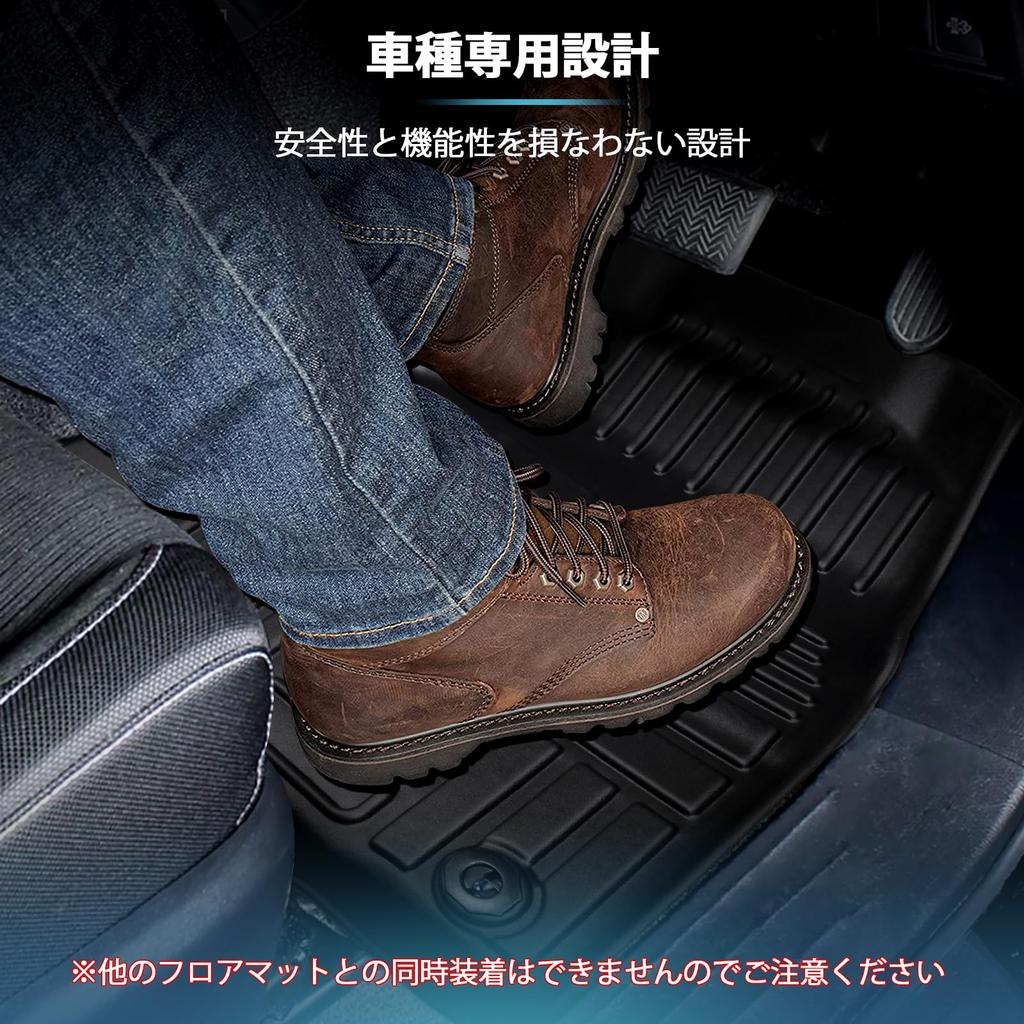 New Hilux GUN125 automatic floor HILUX GUN125 3D car waterproof TPE protective stain and abrasion interior custom interior easy set GUN125 automatic