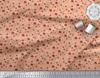 Soimoi Purple Japan Crepe Satin Fabric Flower Artistic Decor Fabric Printed Metre 42 Inch