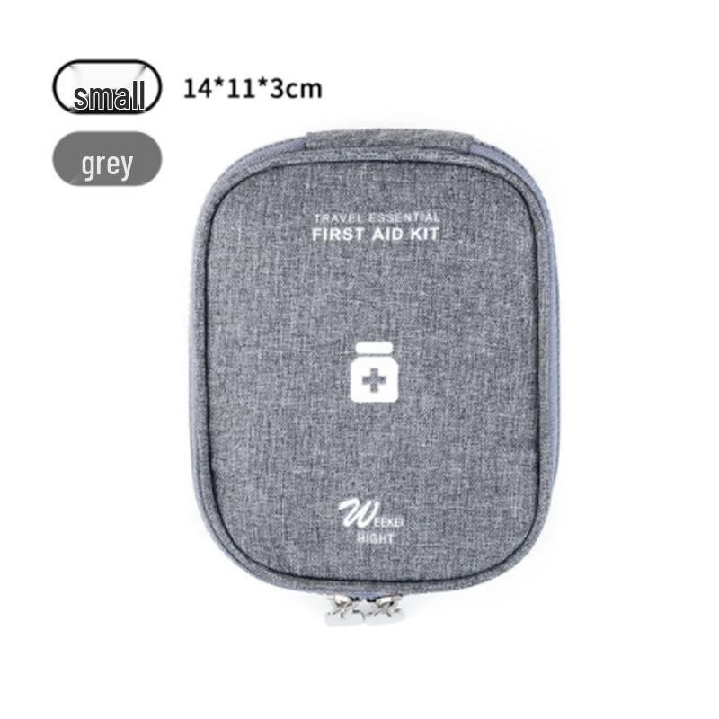 

Портативная дорожная аптечка первой помощи: Полный набор предметов первой необходимости для дома при чрезвычайных ситуациях и дезинфекции (Лекарства не включены)