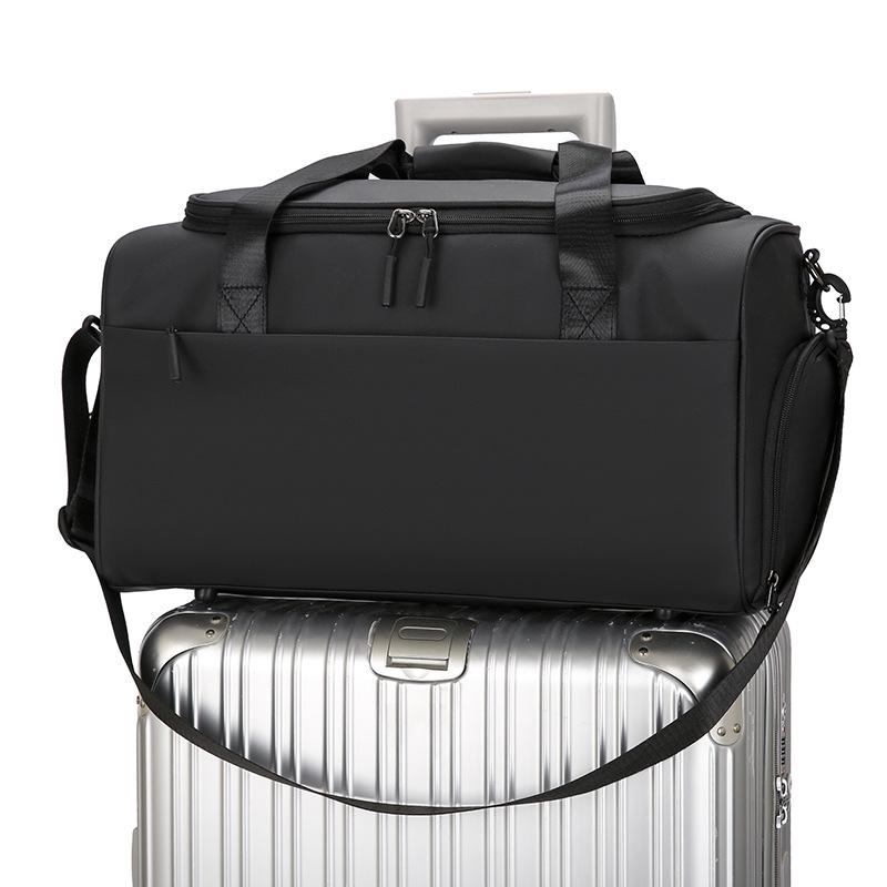 Travel bag with large capacity, dry and wet separation, crossbody bag for outdoor sports, swimming, and fitness