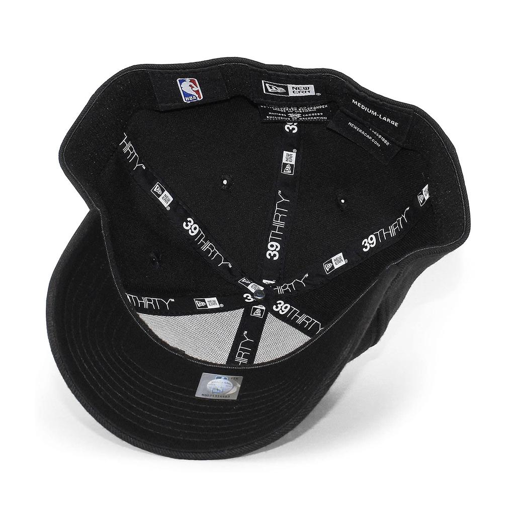 New Era Los Angeles Lakers 39THIRTY NFL TEAM CLASSIC FLEX FIT Stretch Fit CAP, Black, (Size M/L (approx. 57.7-60.6cm), m) [Used]