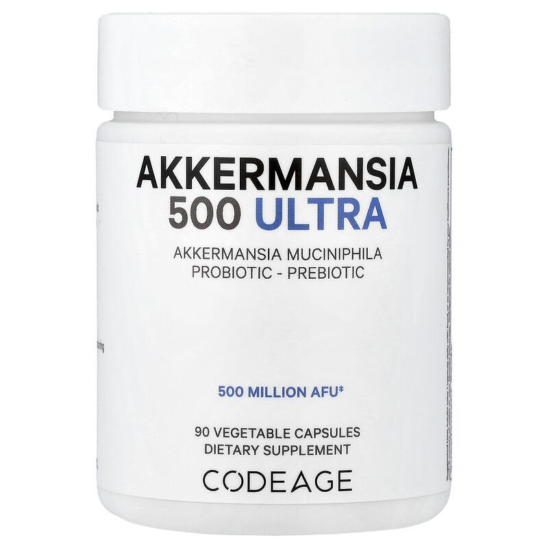 Akkermansia 500 Ultra, 90 Vegetable Capsules