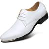  Pointed Toe Formal Shoes Man Leather Spring Men Ballet Busines Wedding Party Shoe for Male Large Size Leather Dance Shoes