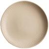 Owner'S Own Large-Inch Vertical Relief Western Food Plate Household Plate Vegetable Plate Pasta Plate Restaurant Plate Steak Plate