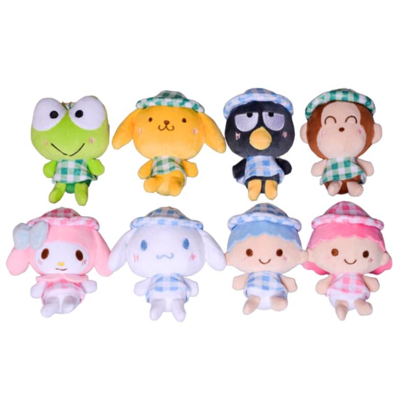 Weiches Und Sicheres Hochwertiges Material Sanrios Kuromi Melody Cinnamoroll Anime Plüschtier Anhänger