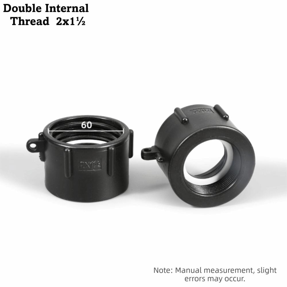 Female Thread IBC Adapter Plastic Threaded Tank Connector Water Tank Fitting Garden Water Systems