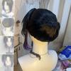 Anime Coser Cosplay Wig Butterfly Shinobu Synthetic Short Straight Wig Cute Girl Heat Resistant Fiber Wig Halloween Party