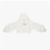 Fendi Logo Cropped Kids Hoodie Jfh153 5v0 F0tu9