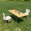 ZISIZ Outdoor Folding Picnic Table and Chair Set